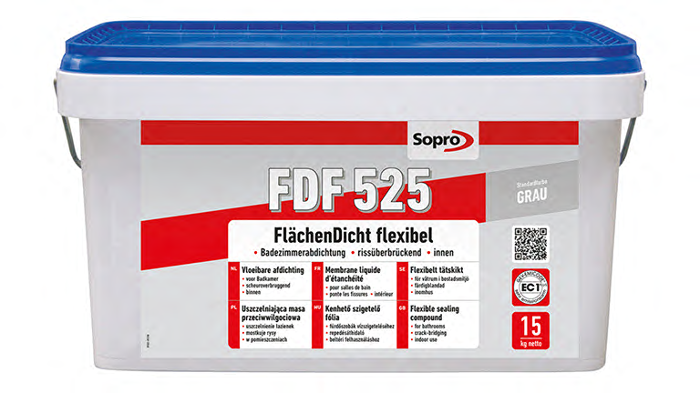 FlächenDicht flexibel - FDF, Eimer